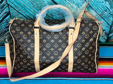 Load image into Gallery viewer, Inspired ~ Monogram ~ Duffle ~ Bag