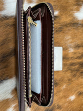 Load image into Gallery viewer, Brown ~ Inspired ~ Wristlet ~ Wallet