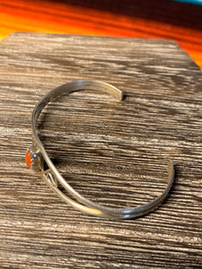Baby/Toddler ~ Coral ~ Sterling Silver ~ Cuff