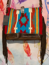 Load image into Gallery viewer, American Darling ~  Blanket ~ Leather ~ Fringe ~Bag