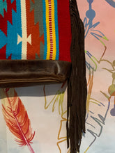 Load image into Gallery viewer, American Darling ~  Blanket ~ Leather ~ Fringe ~Bag