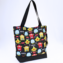 Load image into Gallery viewer, Kids Canvas Tote Bags (Assorted Prints)