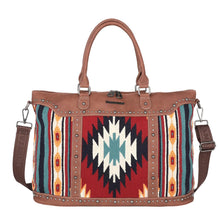 Load image into Gallery viewer, Montana West ~ Brown ~ Aztec ~ Duffle