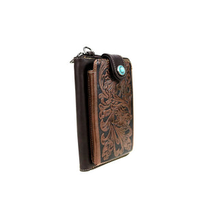 Montana West ~ Tooled ~ Phone ~ Crossbody ~ Wallet