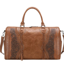 Load image into Gallery viewer, MONTANA WEST ~ BROWN ~ DUFFLE ~ BAG