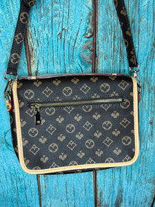 Brown ~ Monogram ~ Inspired ~ Purse