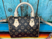 Load image into Gallery viewer, Small ~ Brown ~ Monogram ~ Inspired Speedy Style ~ Purse