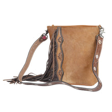 Load image into Gallery viewer, Myra ~ Hair-On-Hide ~ Leather ~ Fringe ~Bag