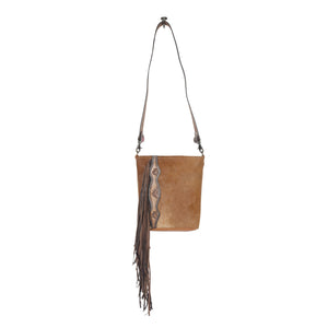 Myra ~ Hair-On-Hide ~ Leather ~ Fringe ~Bag