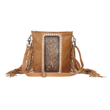 Load image into Gallery viewer, Myra ~ Hair-On-Hide ~ Leather ~ Fringe ~Bag