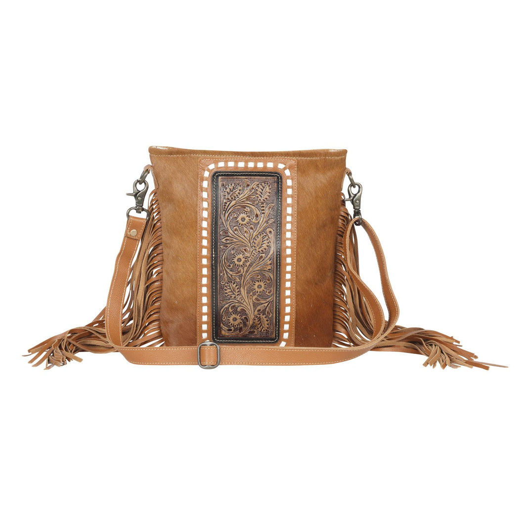 Myra ~ Hair-On-Hide ~ Leather ~ Fringe ~Bag