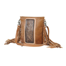 Load image into Gallery viewer, Myra ~ Hair-On-Hide ~ Leather ~ Fringe ~Bag